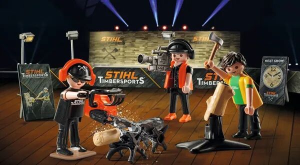 Coffret STIHL TIMBERSPORTS Playmobil